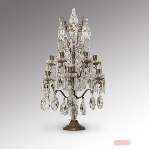 Bild von Lampe stehend, mit Kerzen