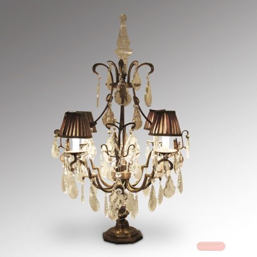 Bild von Lampe stehend, mit 4 Leuchten, elektrisch