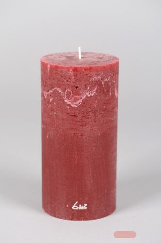 Bild von Rustic Zylinderkerze, 20cm x Ø100mm, chateauneuf