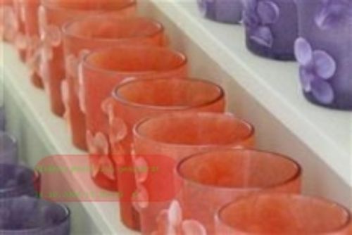 Bild von Votiv, Salmon - 5x 6.5cm, orange