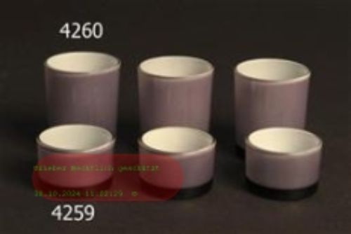 Bild von Votiv, Glas - 5.5x 6.5cm, lavendel