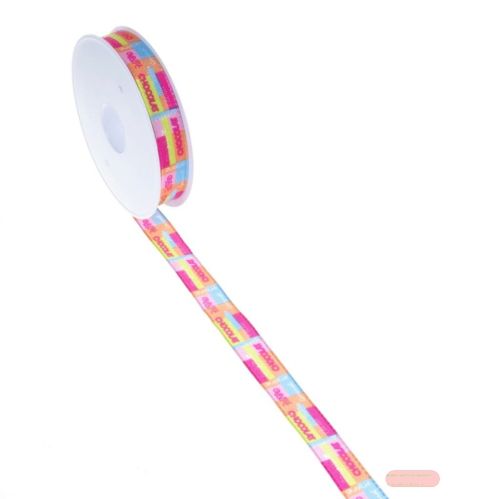 Bild von Band 25m/ 15mm, Chocolat - Café, bunt