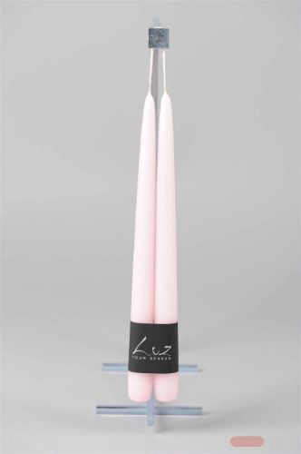 Bild von Tauchkerze, 30cm x 22mm - 1 Paar, strawberry ice**