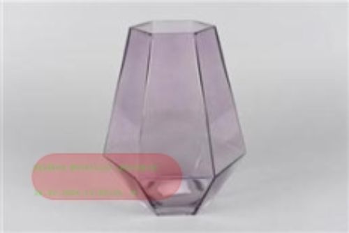 Bild von Vase, Poligonali - 21x 26cm, ash lilac