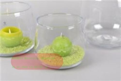 Bild von Glasvase, upper-glas - 20x 16cm, klar