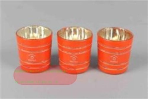 Bild von Votiv, Intaglio -  6 x   6cm, orange