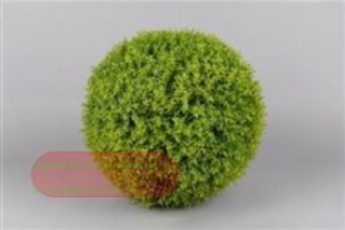 Bild von Kugelstrauch, aus Gras - 43cm, grün