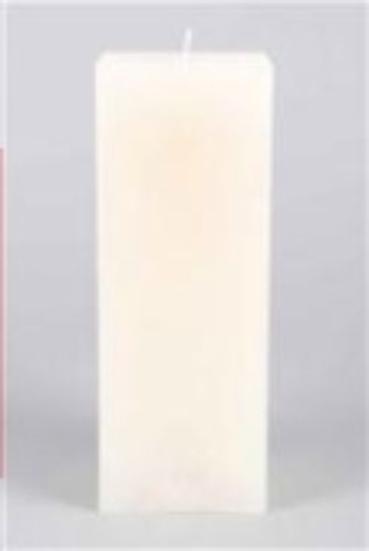 Bild von Rustic Kubuskerze, H25cm x  95x 95mm, asparagus*