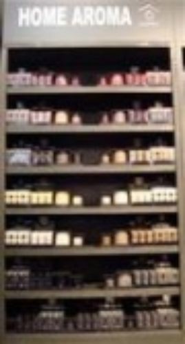 Bild von Regal, Home Aroma B118x T37x H200cm, d'grau