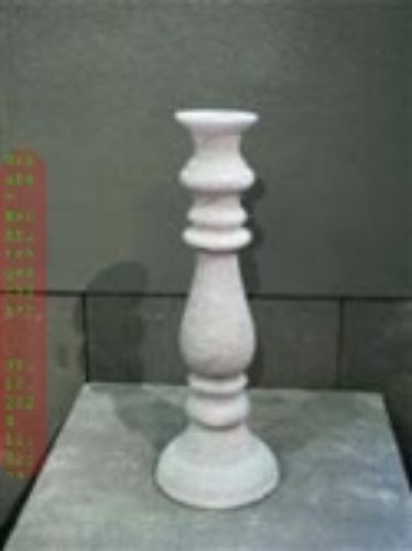 Bild von Kerzenständer, Paraffin 10x 29cm, h'grau