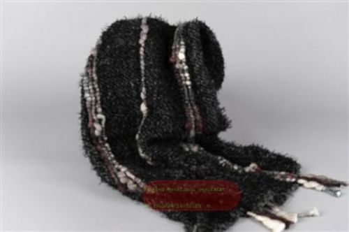 Bild von Schal, L175 x 40cm Luxury Akryl, anthrazit