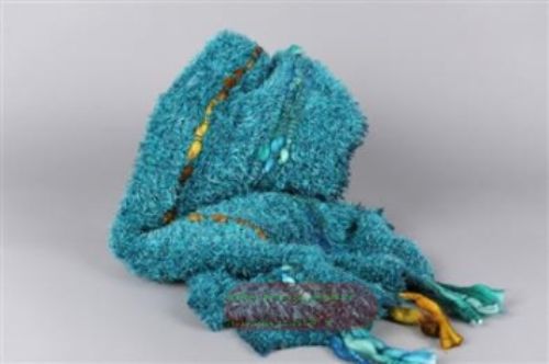 Bild von Schal, L175 x 40cm Luxury Akryl, teal
