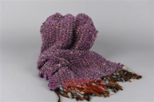 Bild von Schal, L175 x 40cm Luxury Akryl, dark purple