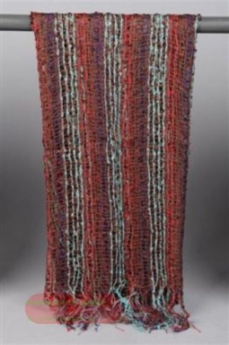 Bild von Schal, L180 x 50cm - Viskose, ruby