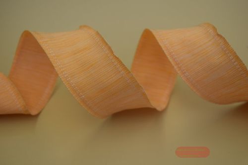 Bild von Band 20m/ 40mm, Uni gewoben 2-farbig, orange