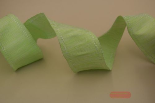 Bild von Band 20m/ 40mm, Uni gewoben 2-farbig, grün