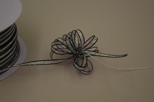 Bild von Susifix 100m/   4mm, Lurex brillant, schwarz