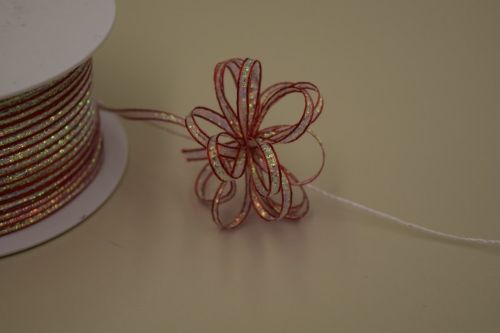 Bild von Susifix 100m/   4mm, Lurex brillant, rot