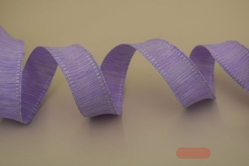 Bild von Band 20m/ 25mm, Uni gewoben 2-farbig, lila