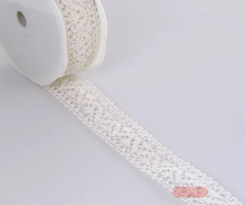 Bild von Band 10m/ 22mm, Häkel-Spitzenborte, creme