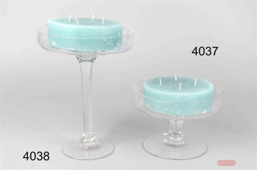 Bild von Schale, Glas mit Fuss - Circulum - 21x H30cm, klar