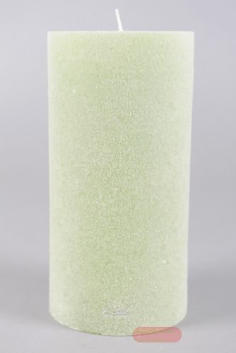 Bild von Velvet Zylinderkerze, 20cm x Ø100mm, anis*