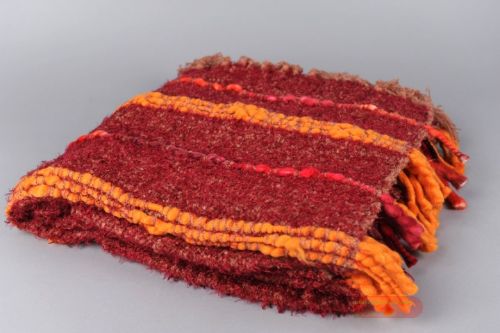 Bild von Decke, 150x 200cm - Luxury Acryl, red