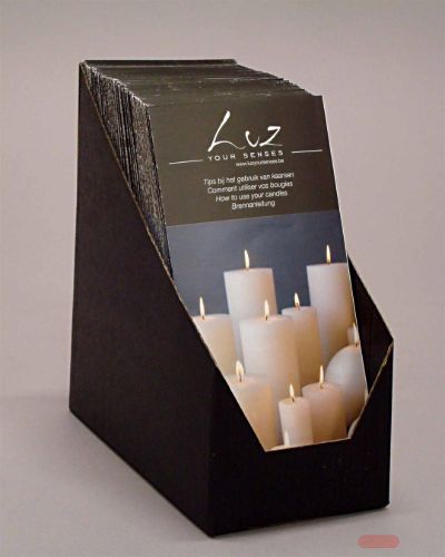 Bild von Anleitung und Pflege für Kerzen, VE 100 Stk