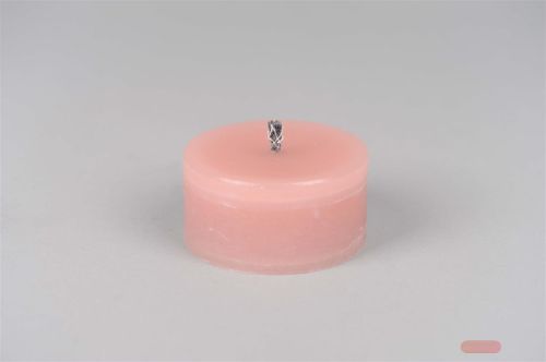 Bild von Gartenkerze,  5 x Ø10cm ca. 7h, asper rosa*