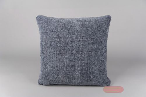 Bild von Kissen, L45 x W45cm Chenille, blue
