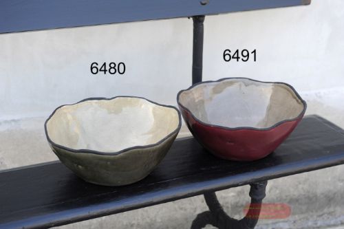 Bild von Schale, Pittoresque Keramik 30x 13cm, taupe