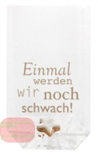 Bild von Klarsichtbeutel, 115x 190mm - Sünde, klar