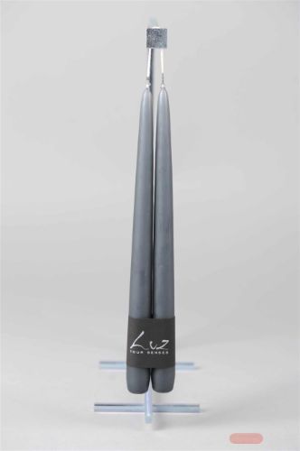 Bild von Tauchkerze, 30cm x 22mm - 1 Paar, basalt*