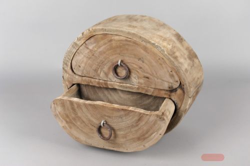 Bild von Lagerschrank, Holz L38x 14x H33cm, natur