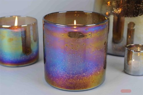 Bild von GlasVotiv, Glanz - Ø20.5x H19.5cm, coco