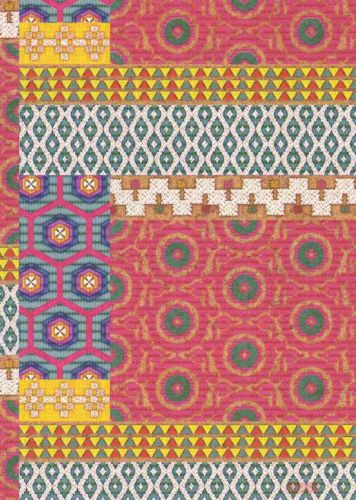 Bild von Bogen 70x 100cm, Marokko, bunt*