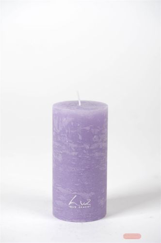 Bild von Rustic Zylinderkerze, 12cm x Ø60mm, wisteria