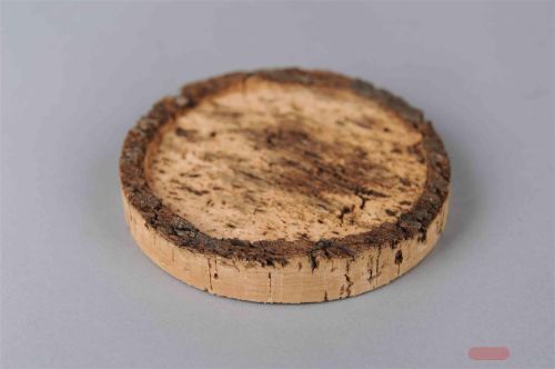 Bild von Untersetzer, Kork rund Ø12.5x H1.5cm, natur