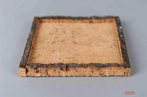 Bild von Untersetzer, Kork L16.5x 16.5x H1.3cm, natur