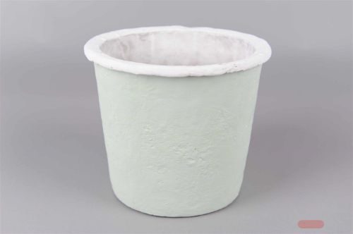 Bild von Blumentopf, Powder Ø20.5 x 18cm, green