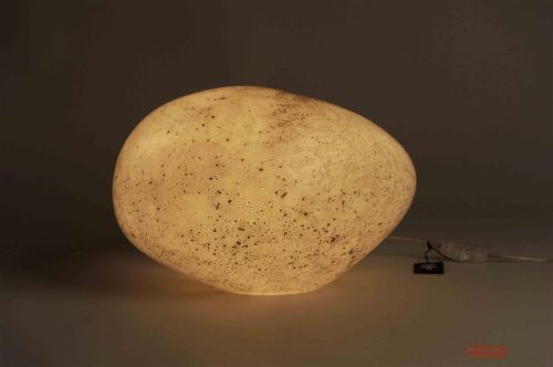 Bild von Luminary, elliptische L40x 30x H24cm, dapple white