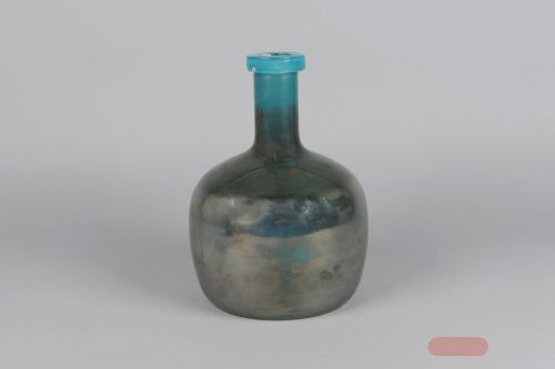 Bild von Glasvase, Stratosphere Ø21,5x H31,5cm, lagoon