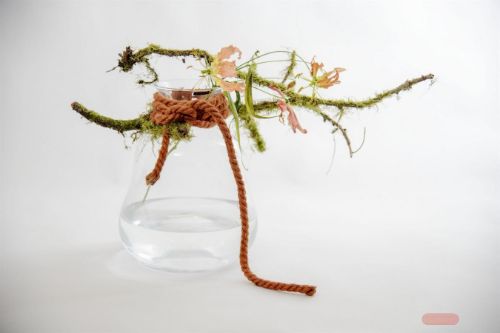 Bild von Glasvase, Birnenförmig Ø26x H33cm, klar