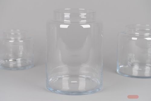 Bild von Glasvase, Con collo Ø25x H34cm, klar*