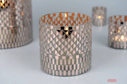 Bild von Windlicht, Belle verre Ø15x H15cm, cuivré*