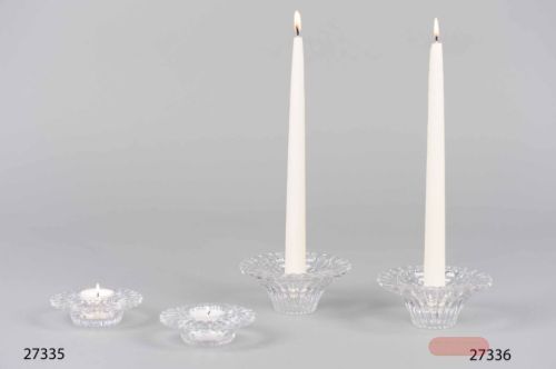 Bild von Kerzenständer, Marguerite Ø13x H5.5cm, klar