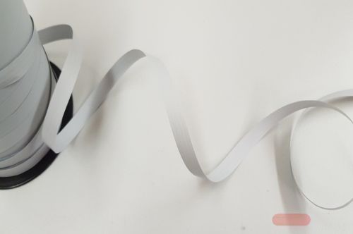 Bild von Band 250m/ 10mm, Poly Crépon, h'grau