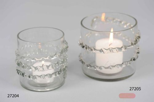 Bild von Votiv, Glas Classy Ø10x H10cm, glassy