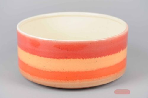 Bild von BlumenSchale, Sorbet Ø31x H14cm, l'orange