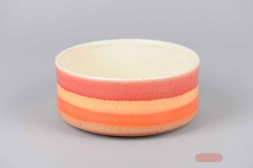 Bild von BlumenSchale, Sorbet Ø24x H10cm, l'orange